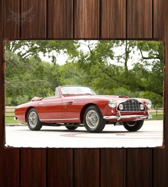 Металлическая табличка Aston Martin DB2 4 Cabriolet 015 Металлическая табличка Aston Martin DB2 4 Cabriolet 015